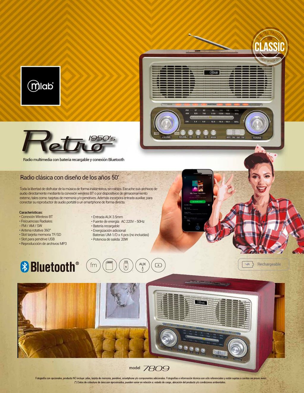 7809 – Radio Retro 1950´s