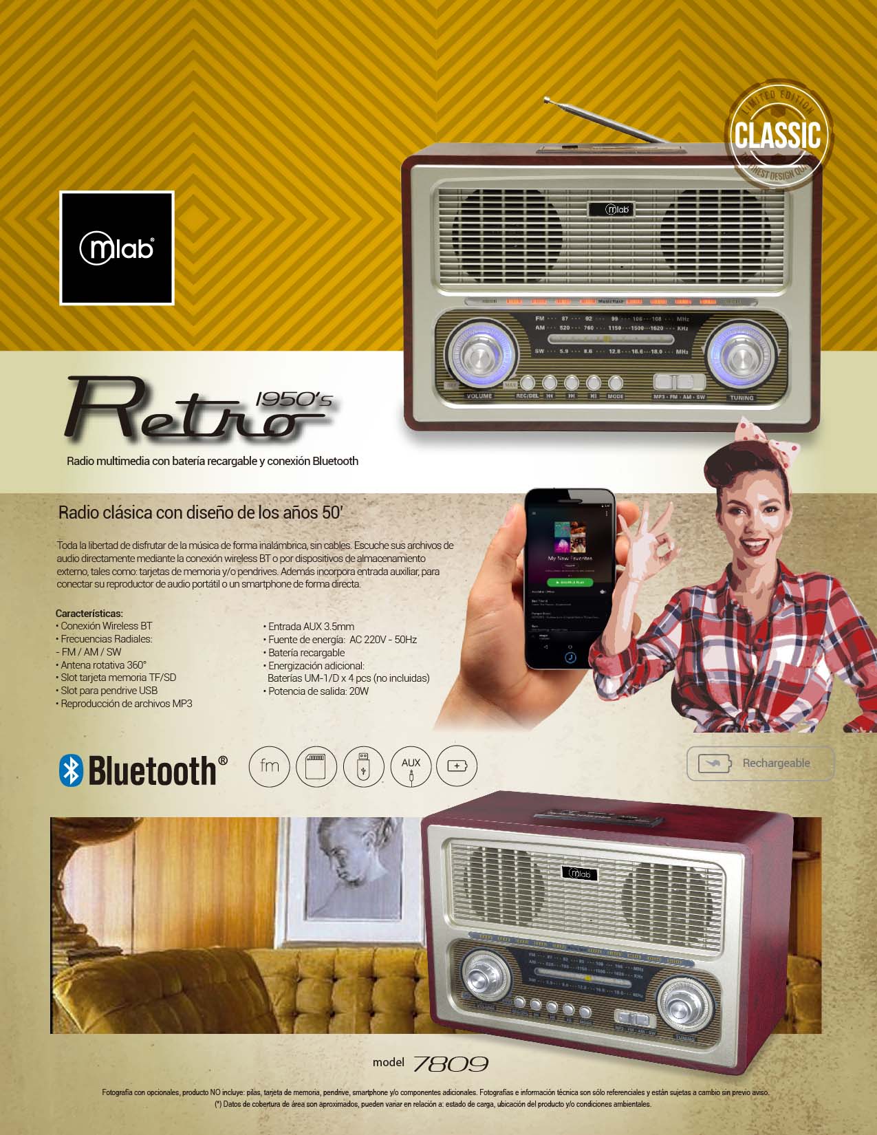 7809 – Radio Retro 1950´s