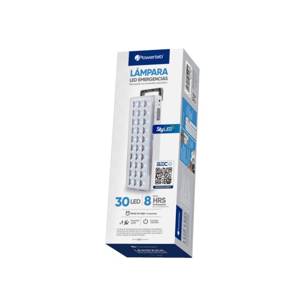 Luz emergencia 30 LED