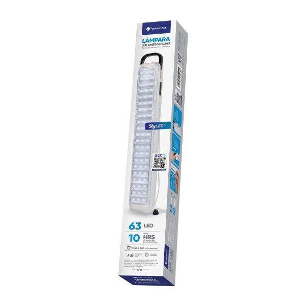 Luz emergencia 63 LED