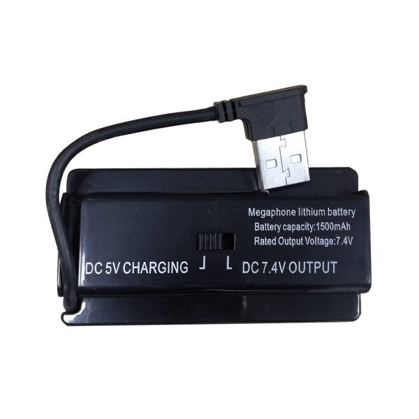 7292 - Megáfono recargable 25W con micrófono - Image 8
