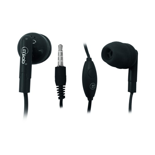 7721 - Audífono in-ear wired Gummy Black
