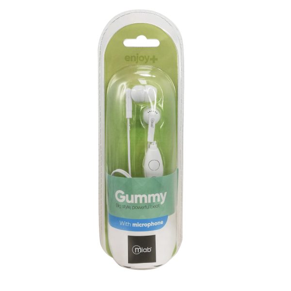 7722 - Audífono in-ear wired Gummy White - Image 2