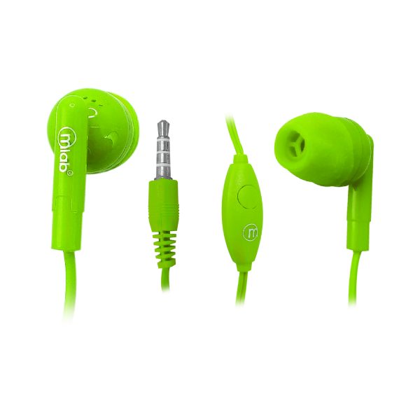 7725 - Audífono in-ear wired Gummy Green
