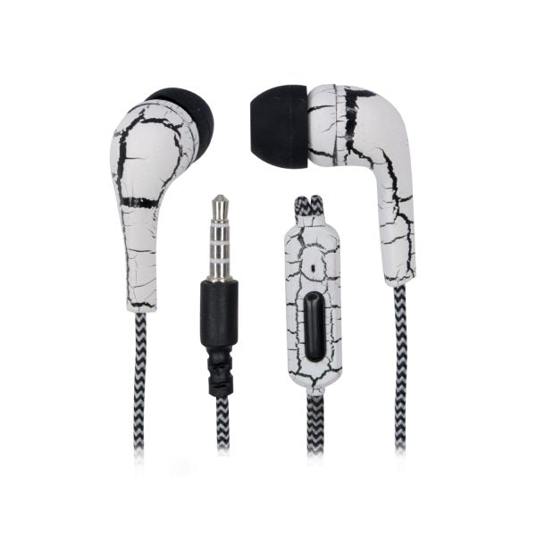 7727 - Audifonos in ear earphones SKUNK White