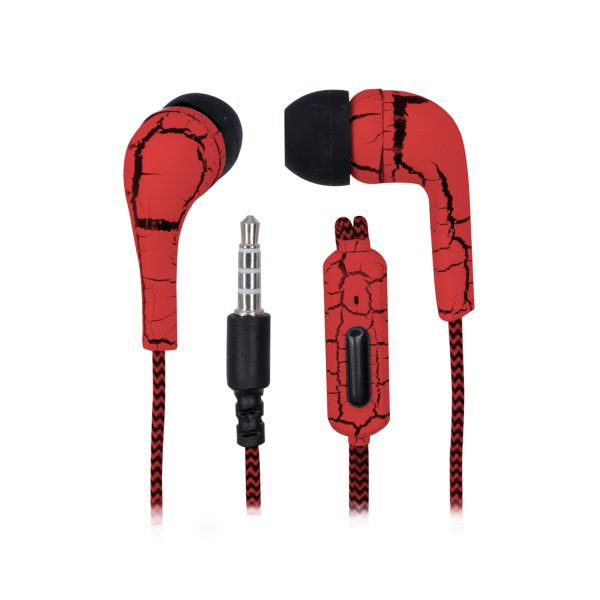 7728 - Audifonos in ear earphones SKUNK Red