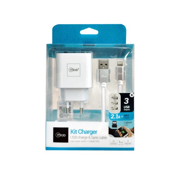 7899 - Kit Cargador Certificado 220v 2 en 1 + Cable Lightning - Image 6