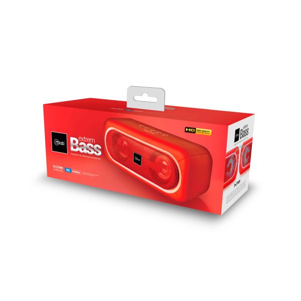 8908 - Parlante Extrem Bass - TWS Red - Image 5