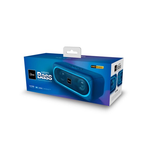 8909 - Parlante Extrem Bass - TWS Blue - Image 5