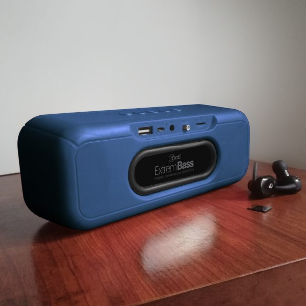 8909 - Parlante Extrem Bass - TWS Blue - Image 6