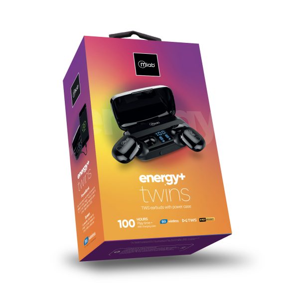 8971 - Audífonos energy+ Twins / Powerbank function - Image 5