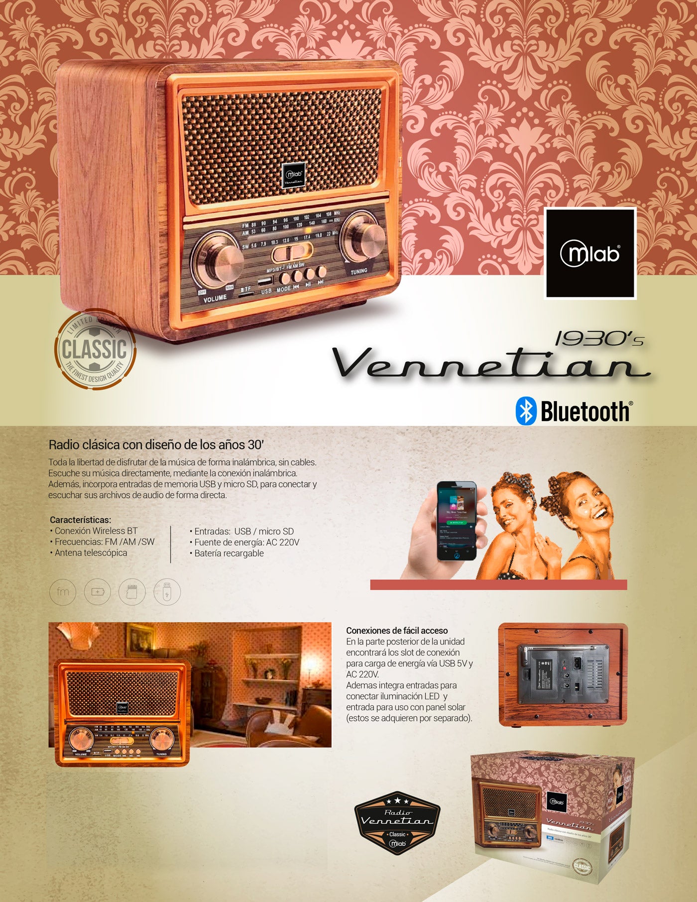 9135 – Radio Retro Vennetian