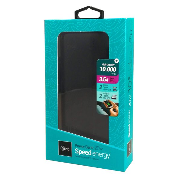 9220 - Batería portátil, Powerbank Speed energy 20w / 10.000mAh - Image 2