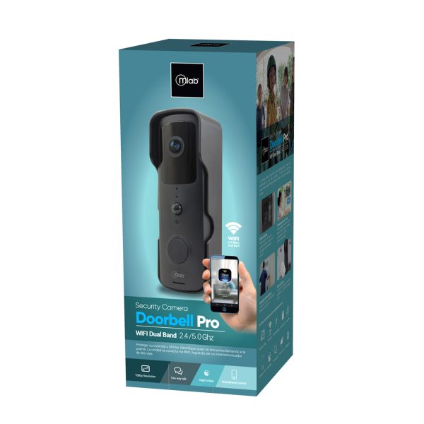 9256 - Security Cam Doorbell Pro WIFI Dual Band 2.4 / 5.0 Ghz - Image 6