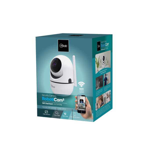 9257 - Security Cam RobotiCam2 WIFI Dual Band 2.4 / 5.0 Ghz - Image 6