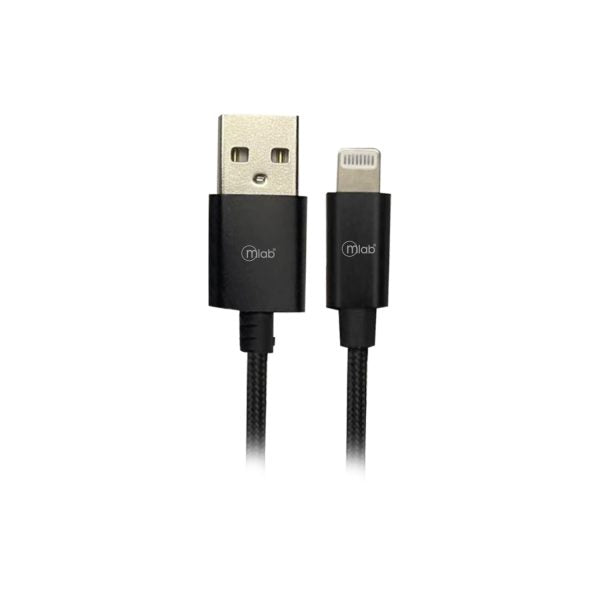 9263- Cable Certificado Lightning a USB Black