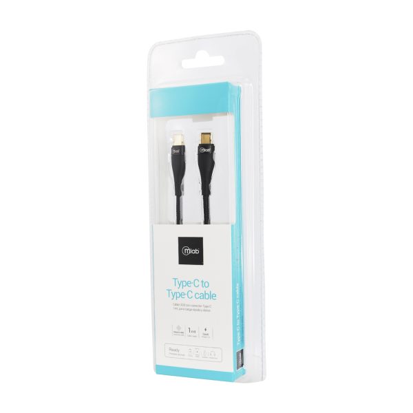 9267- Cable tipo C a Tipo C Black - Image 2