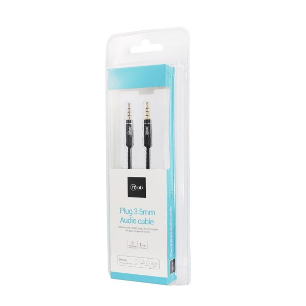 9270- Cable Audio  Plug 3.5mm 1mt - Image 3