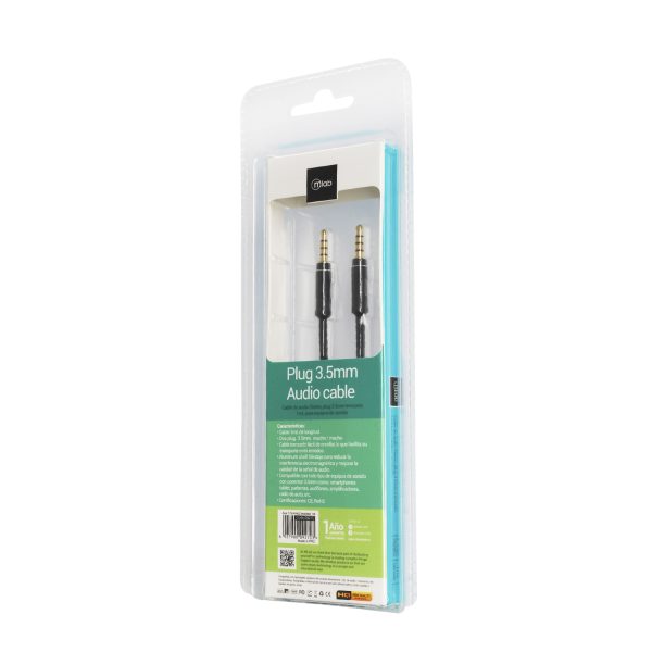 9270- Cable Audio  Plug 3.5mm 1mt - Image 4