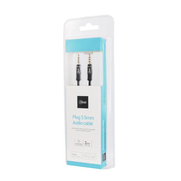 9271- Cable Audio  Plug 3.5mm 2mt - Image 3