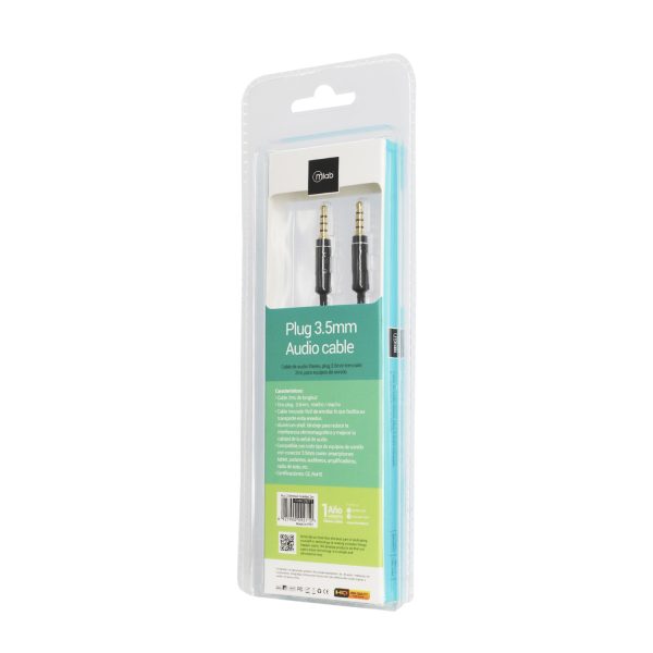 9271- Cable Audio  Plug 3.5mm 2mt - Image 4