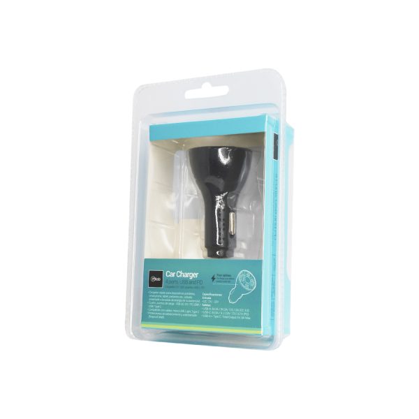 9273- Cargador 12V-32V, 4 Puertos , USB 3.0 y PD - Image 3
