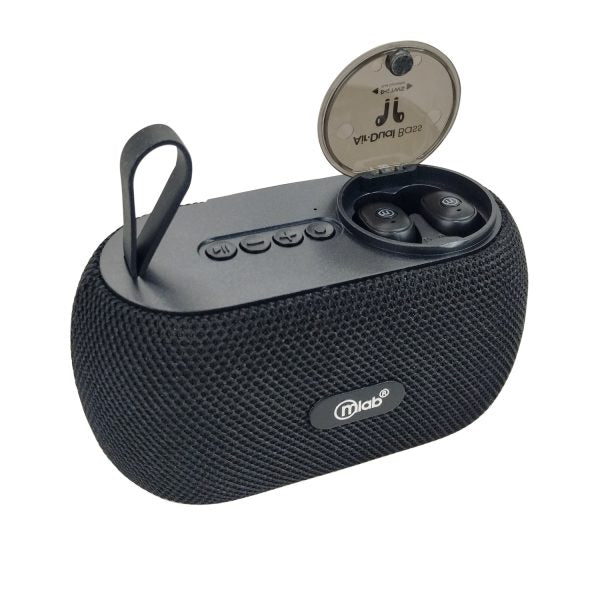 9301- Air-Dual Bass TWS Speaker + Audífonos - Image 4