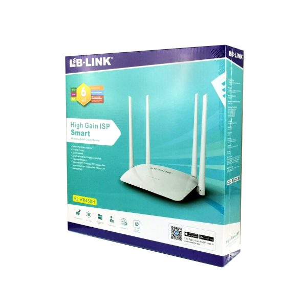 Router WIFI N 300MBPS HIGH GANG 4 ANTENAS 5dBi / BL-WR450H