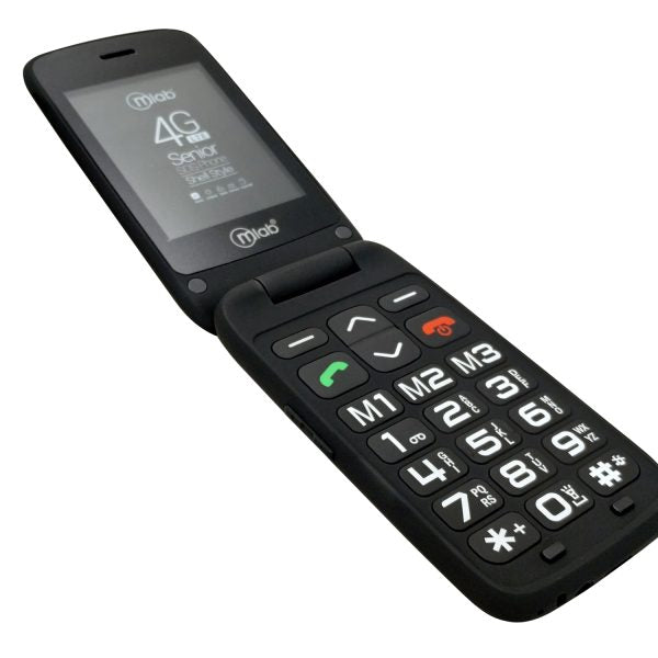 9338 -Telefono Senior Shell 4G SOS, doble pantalla  2,8"- 1,77" con base de carga - Image 4
