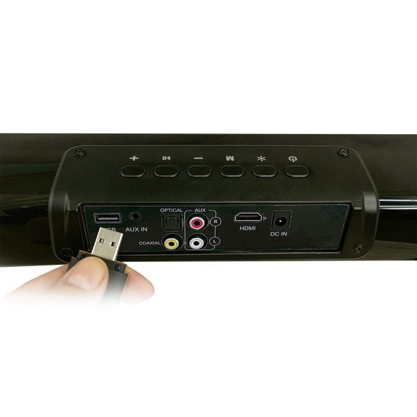 9341 - Mlab Soundbar Flaming Smoke HDMI - Optico - Bluetooth SB-500 - Image 6