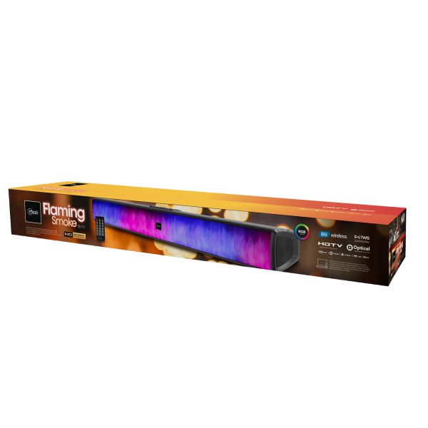 9341 - Mlab Soundbar Flaming Smoke HDMI - Optico - Bluetooth SB-500 - Image 8