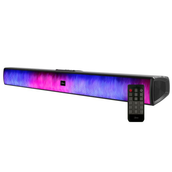 9341 - Mlab Soundbar Flaming Smoke HDMI - Optico - Bluetooth SB-500