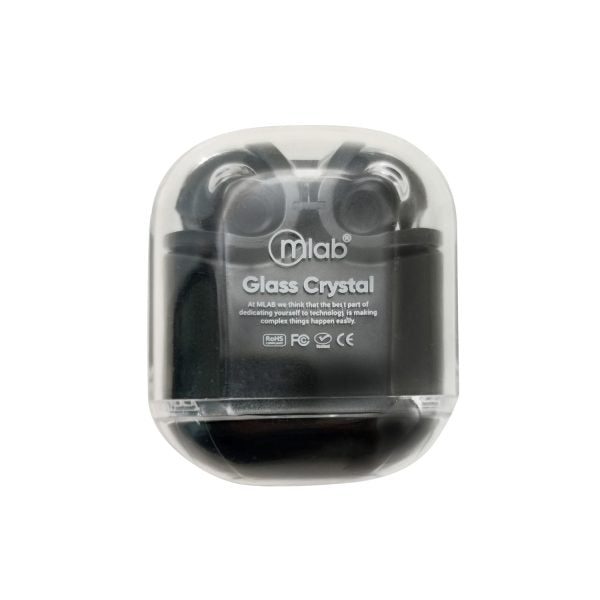 9353 - Glass Crystal TWS earbuds Stylish Design - Image 3
