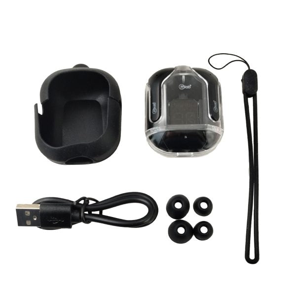 9353 - Glass Crystal TWS earbuds Stylish Design - Image 4