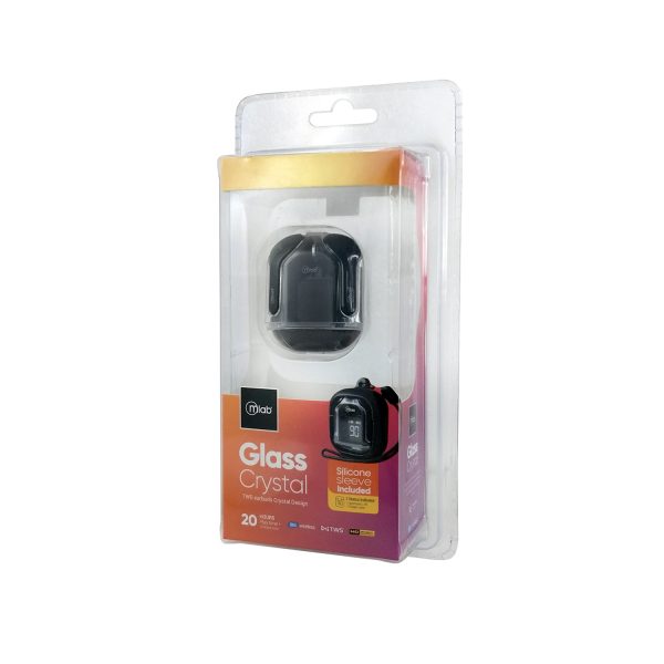 9353 - Glass Crystal TWS earbuds Stylish Design - Image 5