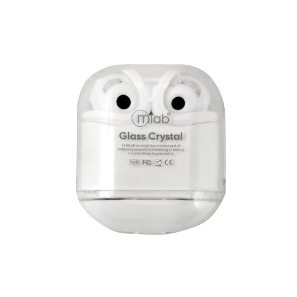 9354 - Glass Crystal TWS earbuds Stylish Design - Image 3
