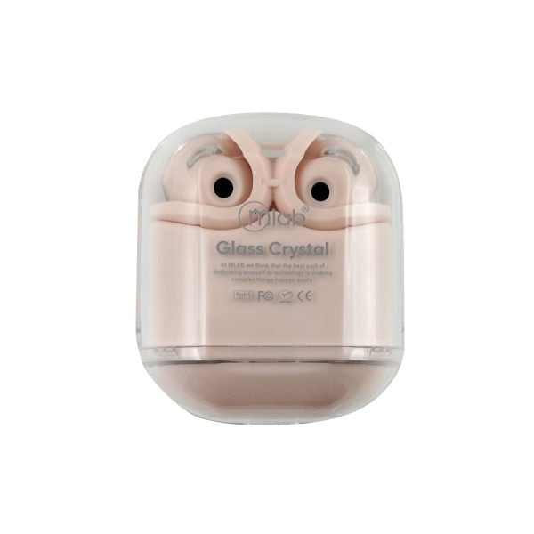 9355 - Glass Crystal TWS earbuds Stylish Design - Image 3