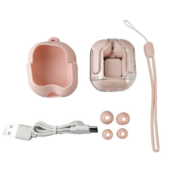 9355 - Glass Crystal TWS earbuds Stylish Design - Image 4