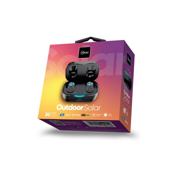 9359 - Outdoor Solar Earbuds with Solar Charging - Image 4