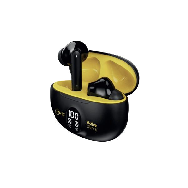 9362 - ActiveSilence TWS earbuds with ANC / ENC Technology - Amarillo - Image 2