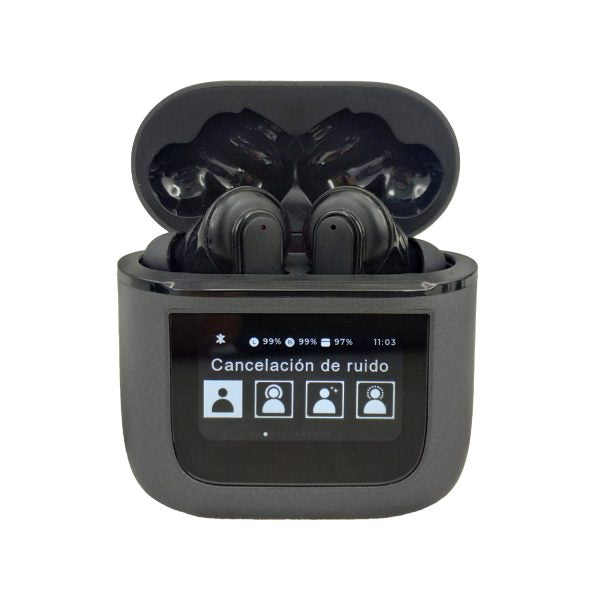 9365 - Mlab Audifono TWS ANC + ENC Travel Atmosphere Touch Screen PRO - Image 4