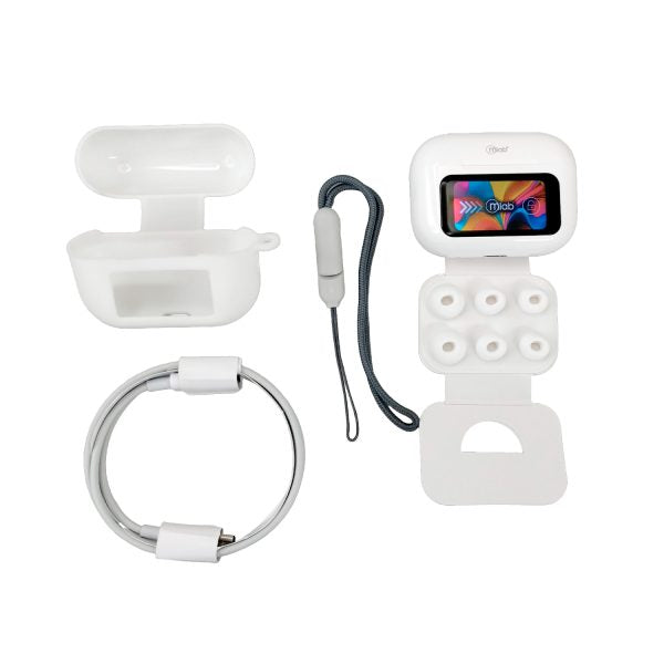 9368 - Mlab Audífonos TWS ANC + ENC Air-Smart Touch Screen Pro 5.0 - Image 2