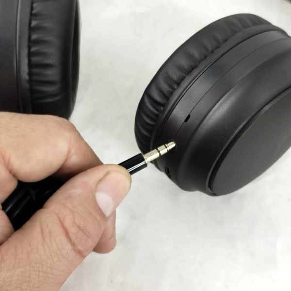 9374 - Audífono ANC + ENC Bluetooth Type C - Active Free Noise black - Image 4