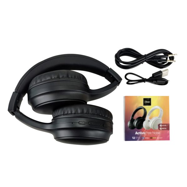 9374 - Audífono ANC + ENC Bluetooth Type C - Active Free Noise black - Image 6