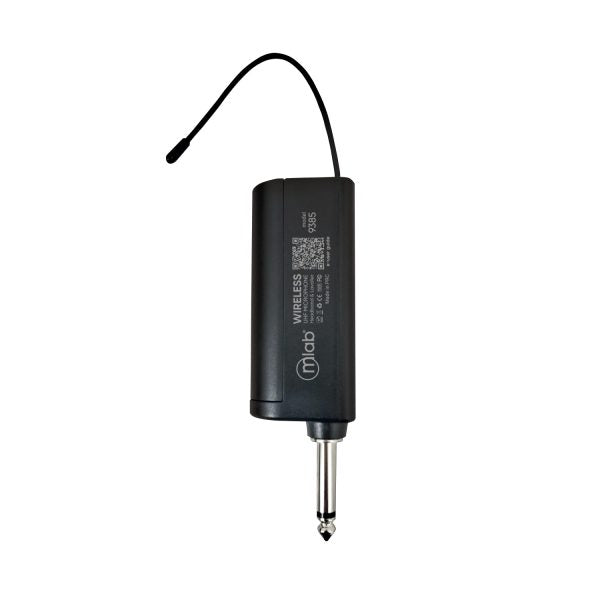 9385- Mlab micrófono portátil inalámbrico UHF 2 en 1, cintillo + lavalier, recargable - Image 9