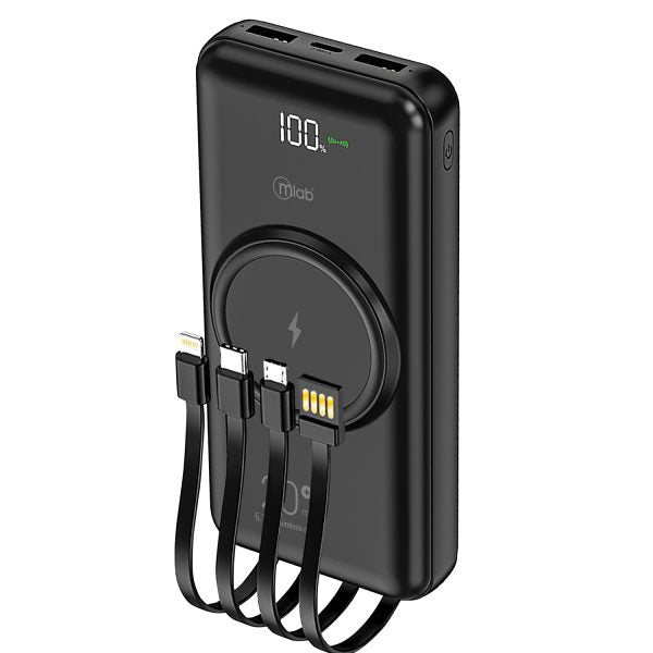 9411 - Power bank 6.1 Big Wireless 20.000 mAh