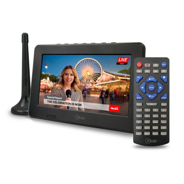 9412 - Mlab Televisor 7" Señal Digital ISDB-T