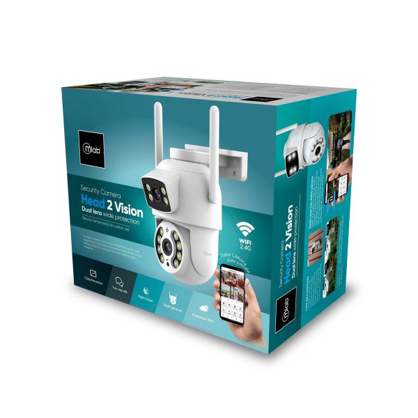 9419 - Cámara IP Head 2 Vision Dualens Doble Lente 1080P WIFI PTZ Outdoor IP65 - Image 8