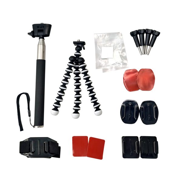 9420 - Kit Accesorios 32 en 1 cámaras deportivas iSport Pro - Image 3