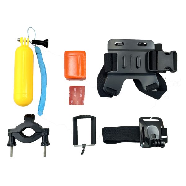 9420 - Kit Accesorios 32 en 1 cámaras deportivas iSport Pro - Image 2